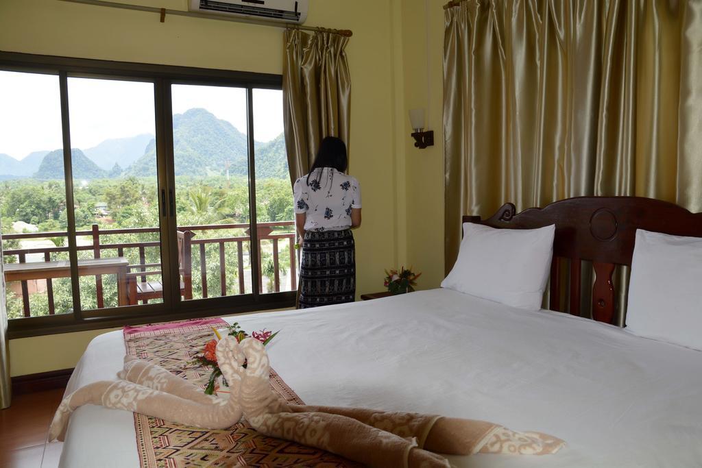 Hotel Vilayvong Vang Vieng Exterior foto